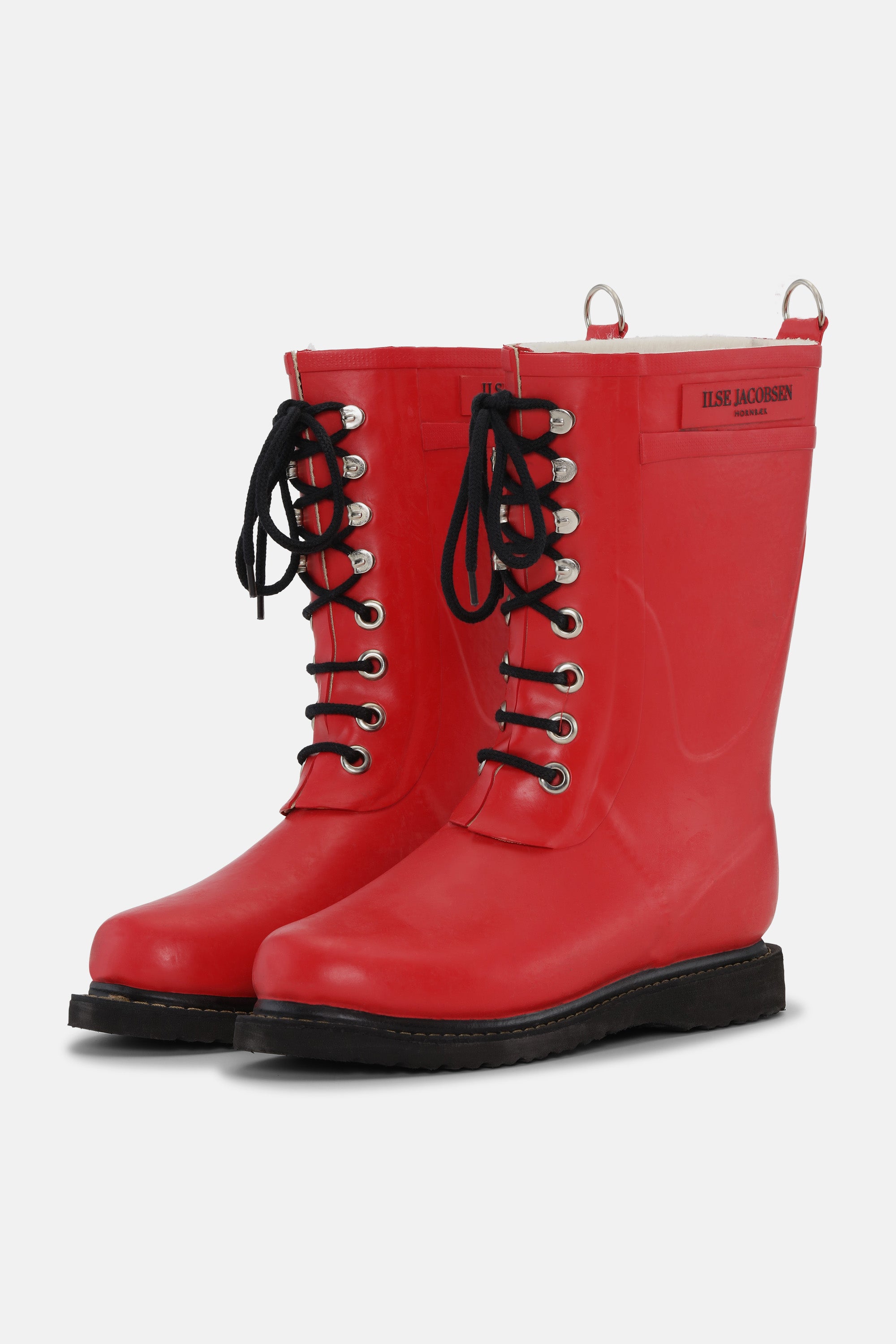 Ilse Jacobsen Hornbæk Footwear Halbhohe Gummistiefel Rain boots 303 Deep Red